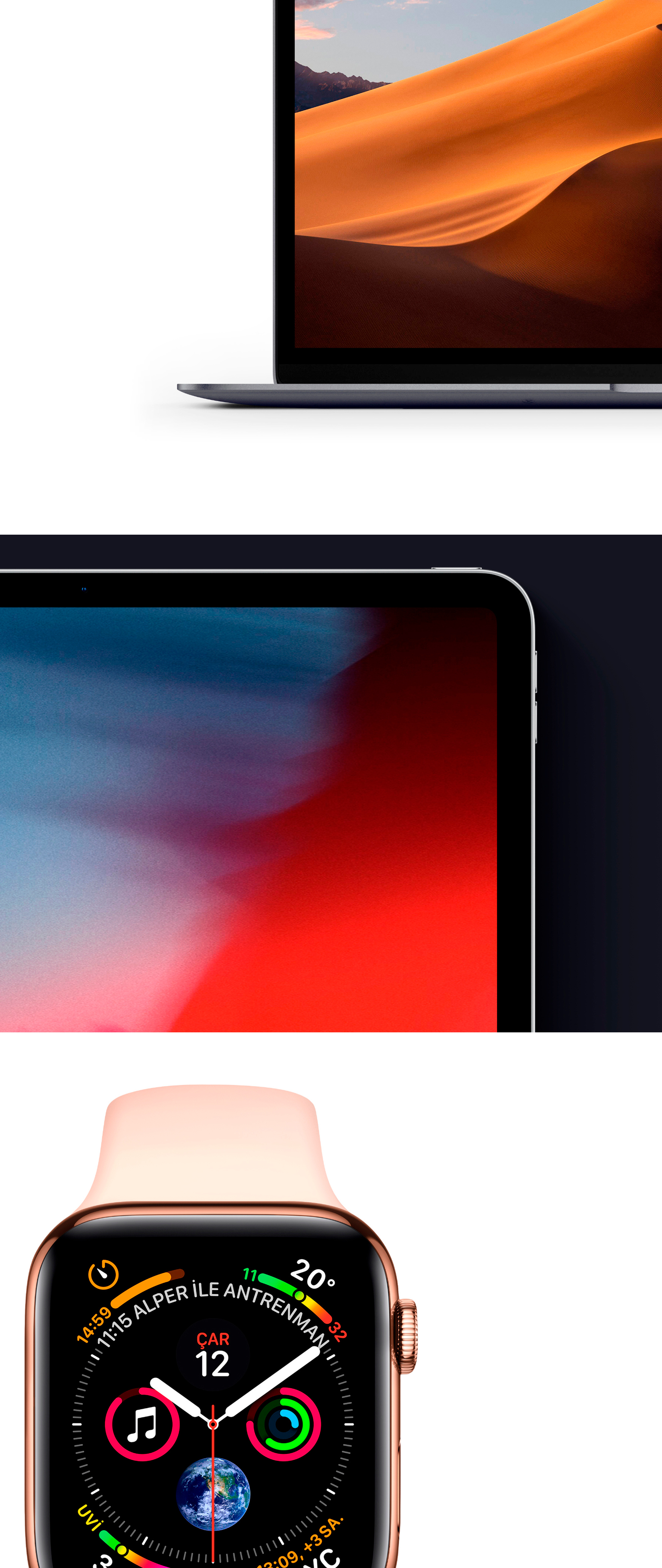 12前视图Apple设备样本适用于Photoshop。，12 Apple样机