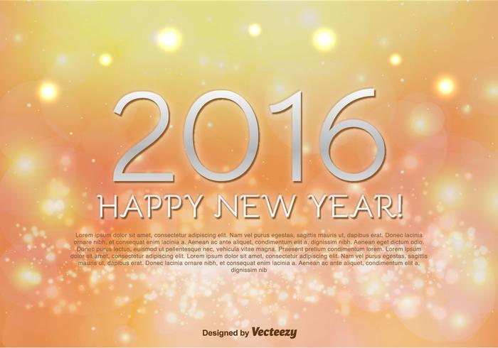 新年快乐2016年背景