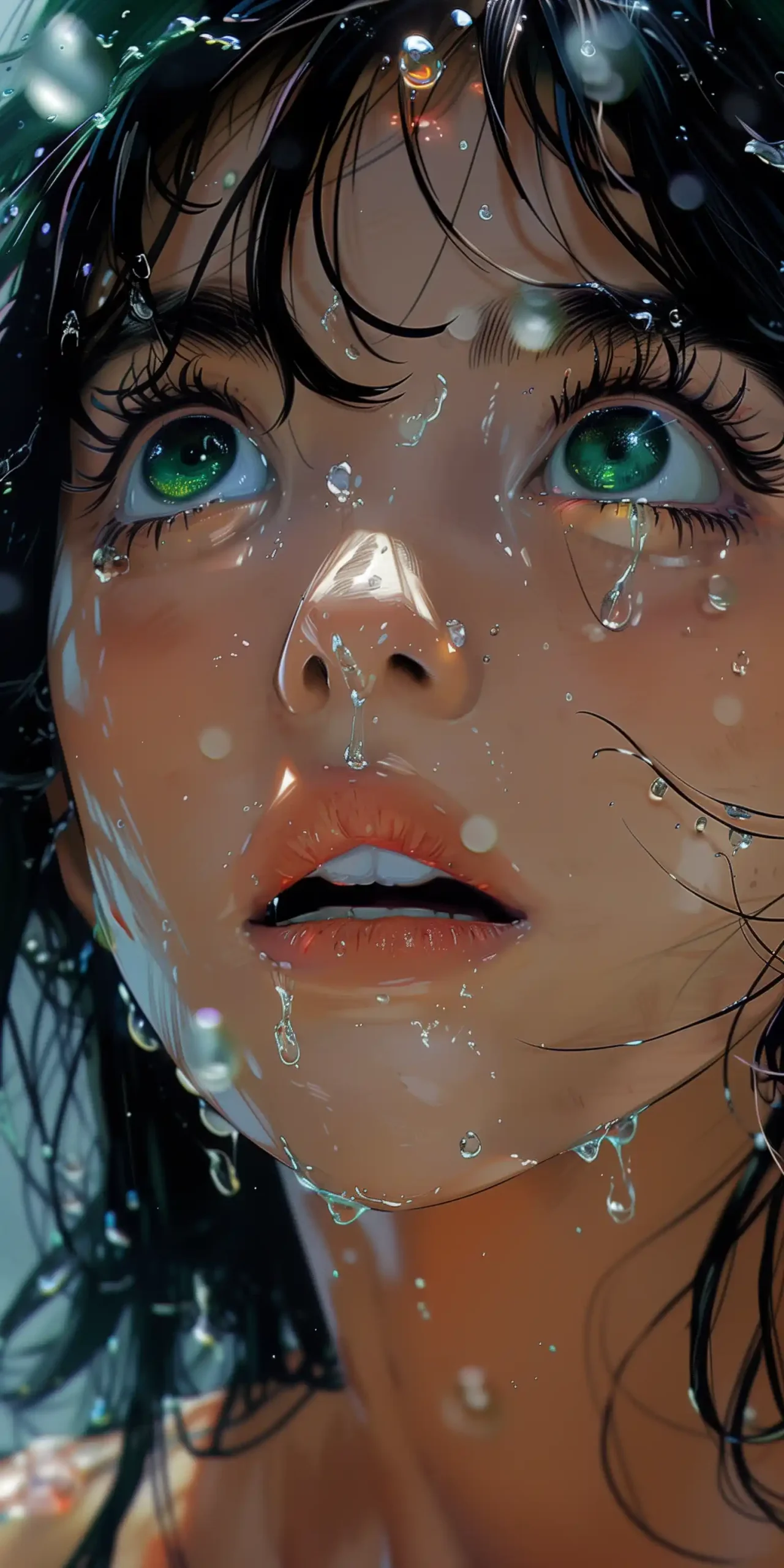 Cyborg Affection Hyper Anime Midjourney提示词