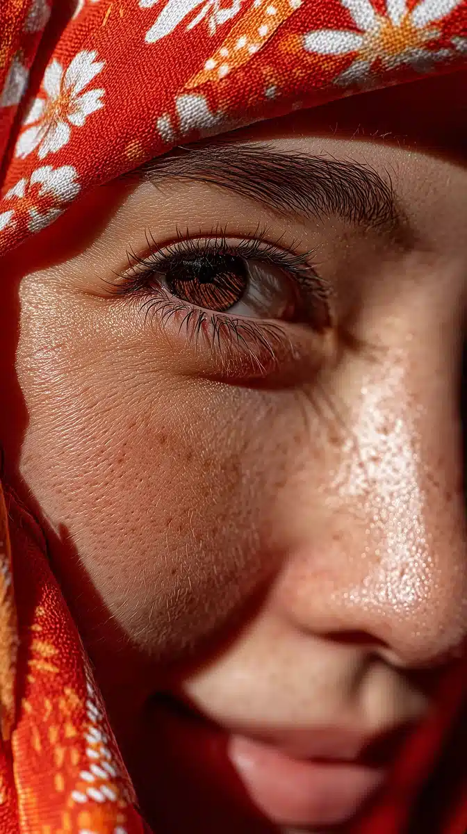 Photorealistic Portrait of Kyrgyz Woman Midjourney提示词