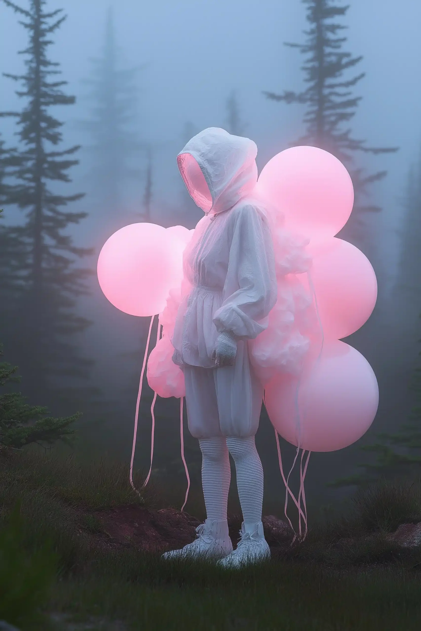 Realistic Woman with Disco Ball Midjourney提示词