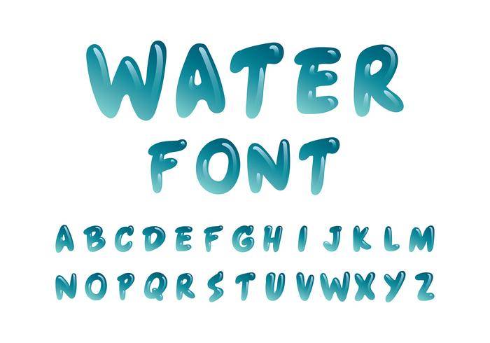 水字体矢量