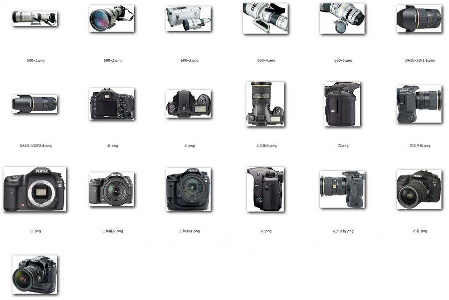 宾得K20D PNG icon 图标