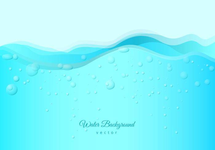 免费的水与泡沫和嘶嘶声背景