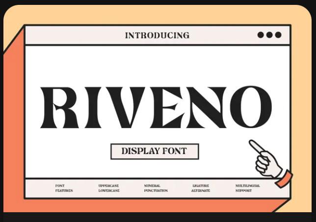 Riveno Font