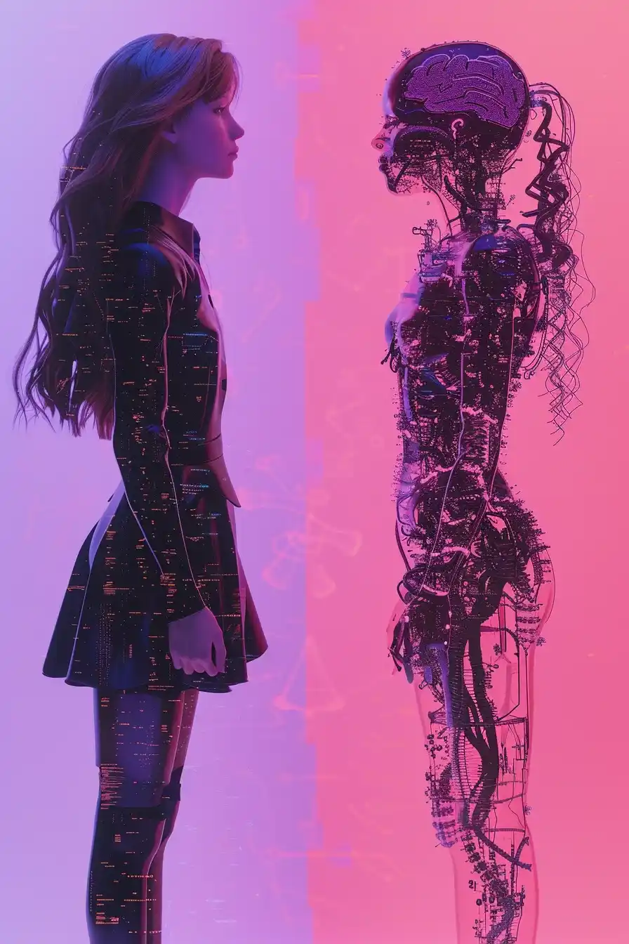 Designer vs Neural Network Midjourney提示词