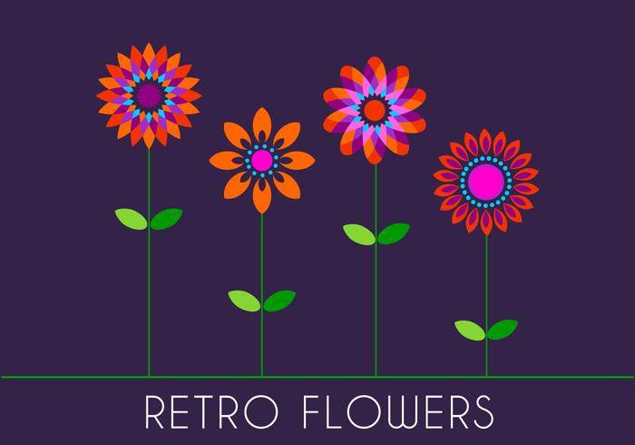 复古70年代花