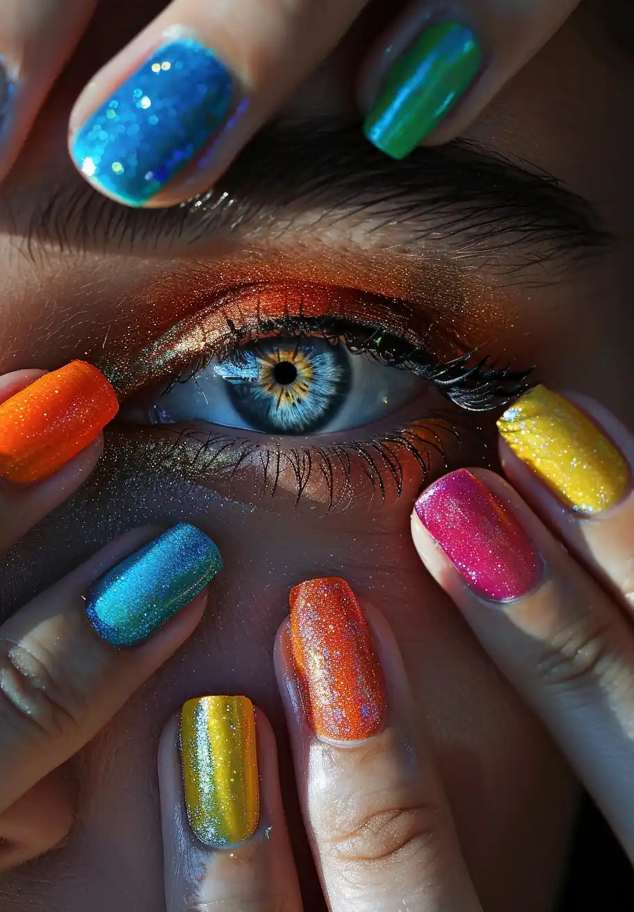 Manicured Eye and Hands Midjourney提示词