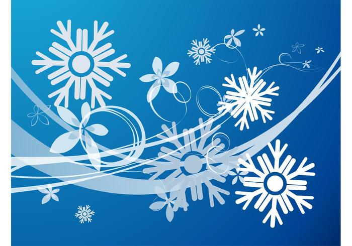 雪花矢量