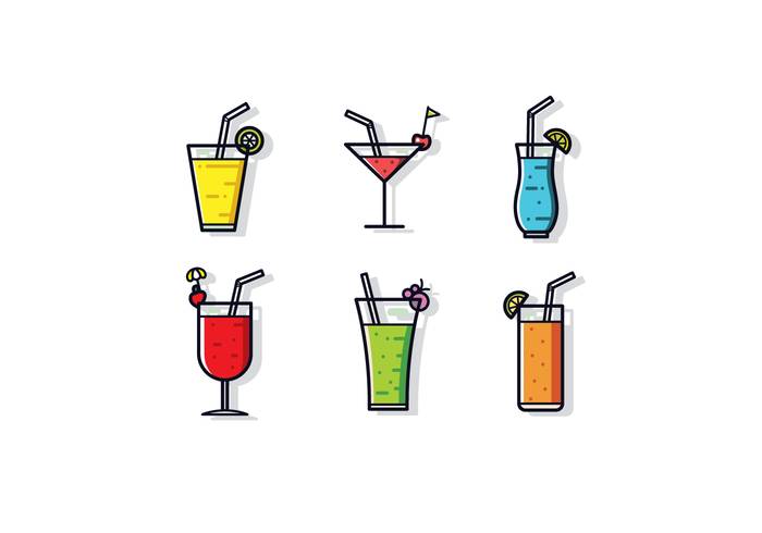 免费的Mocktail矢量