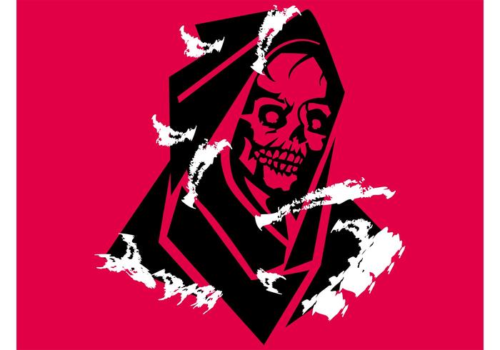 Grunge恐怖矢量