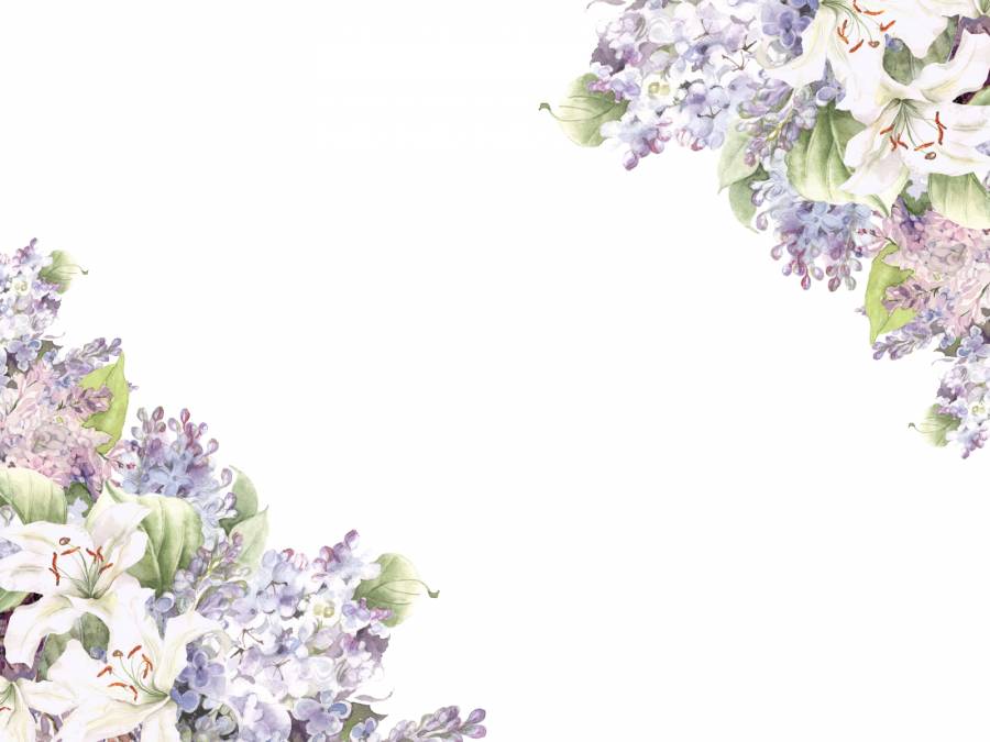 花框架142  - 丁香季节性花框架