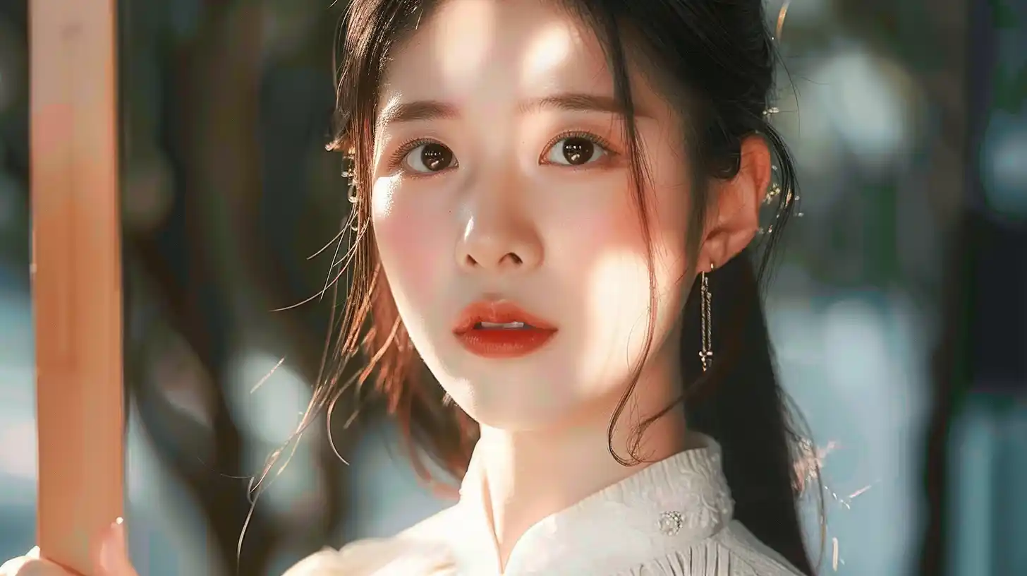 Exquisite Chinese Beauty Portrait Midjourney 提示词生成效果