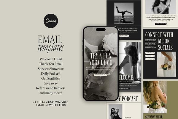 Evania Canva Email Templates