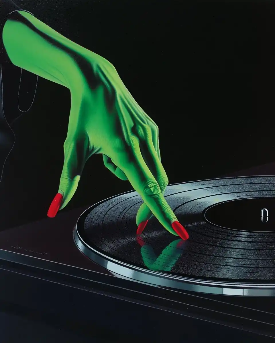 Precision Witch Vinyl Scratch Midjourney提示词