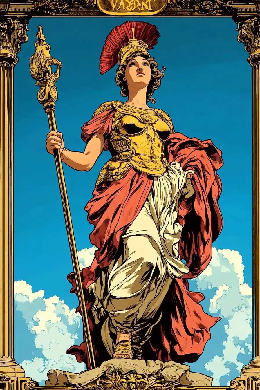 Victoria in Mad Magazine Style Midjourney提示词