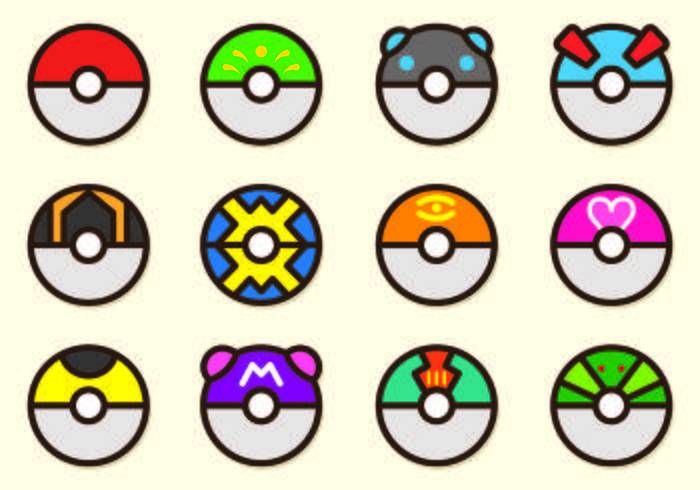 套Poke球口袋妖怪