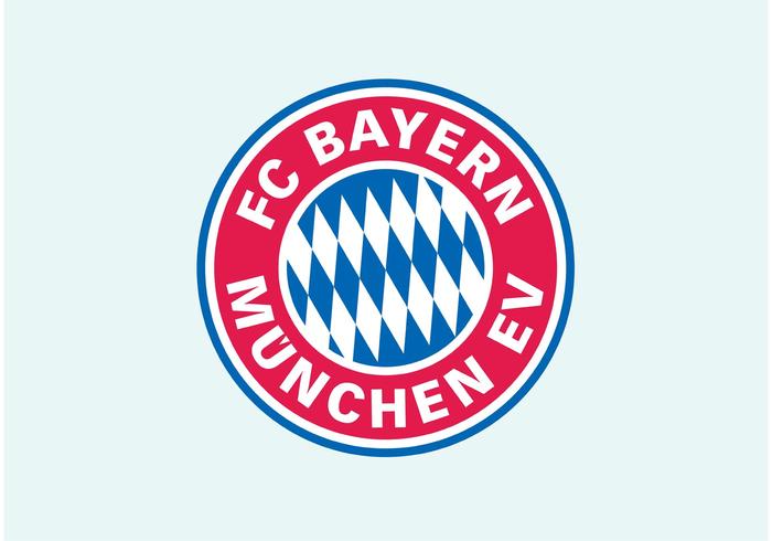 足球拜仁慕尼黑标志保存为矢量图形