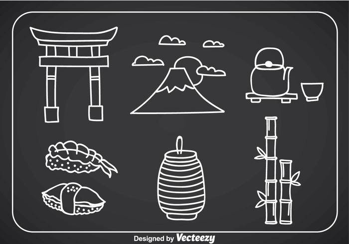 日本文化轻而易举的图标
