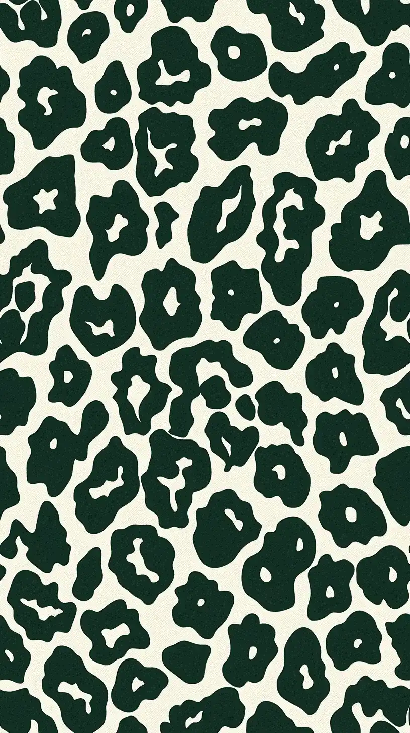 Leopard Print Fabric Design Midjourney提示词