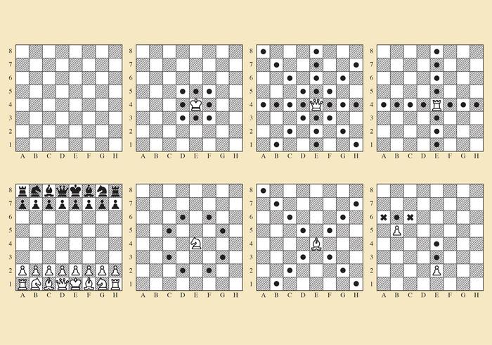 矢量国际象棋运动