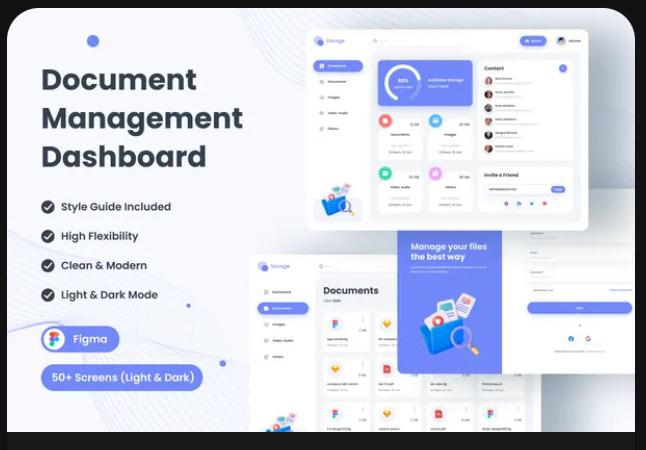 Storage Management Dashboard