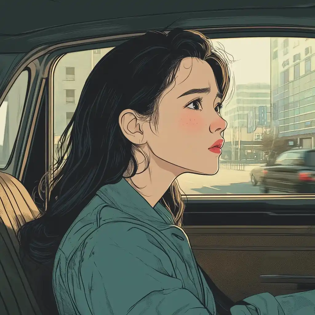 Retro Comic Woman in China Midjourney提示词