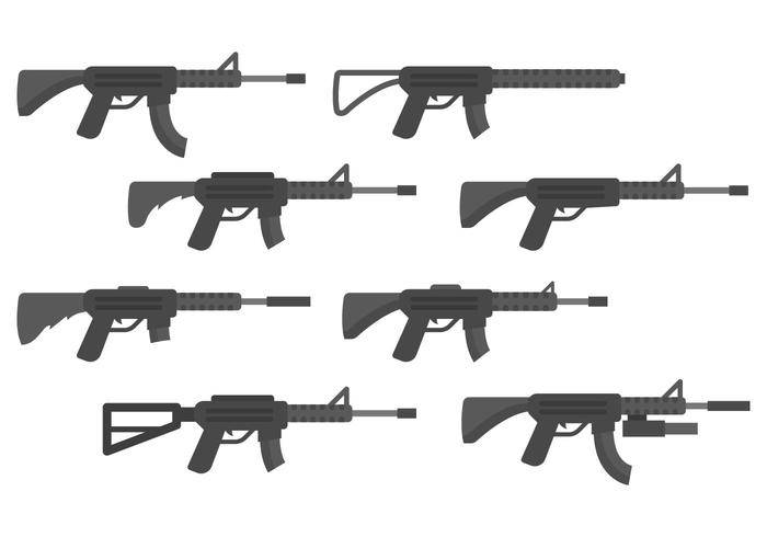 免费AR15矢量