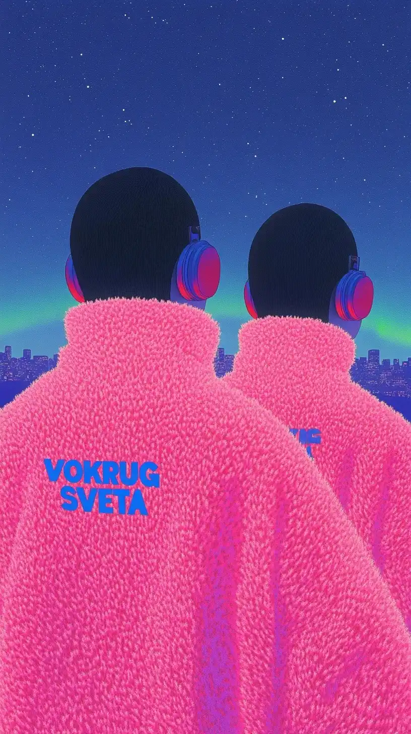 DJ Women in Sweaters Midjourney提示词