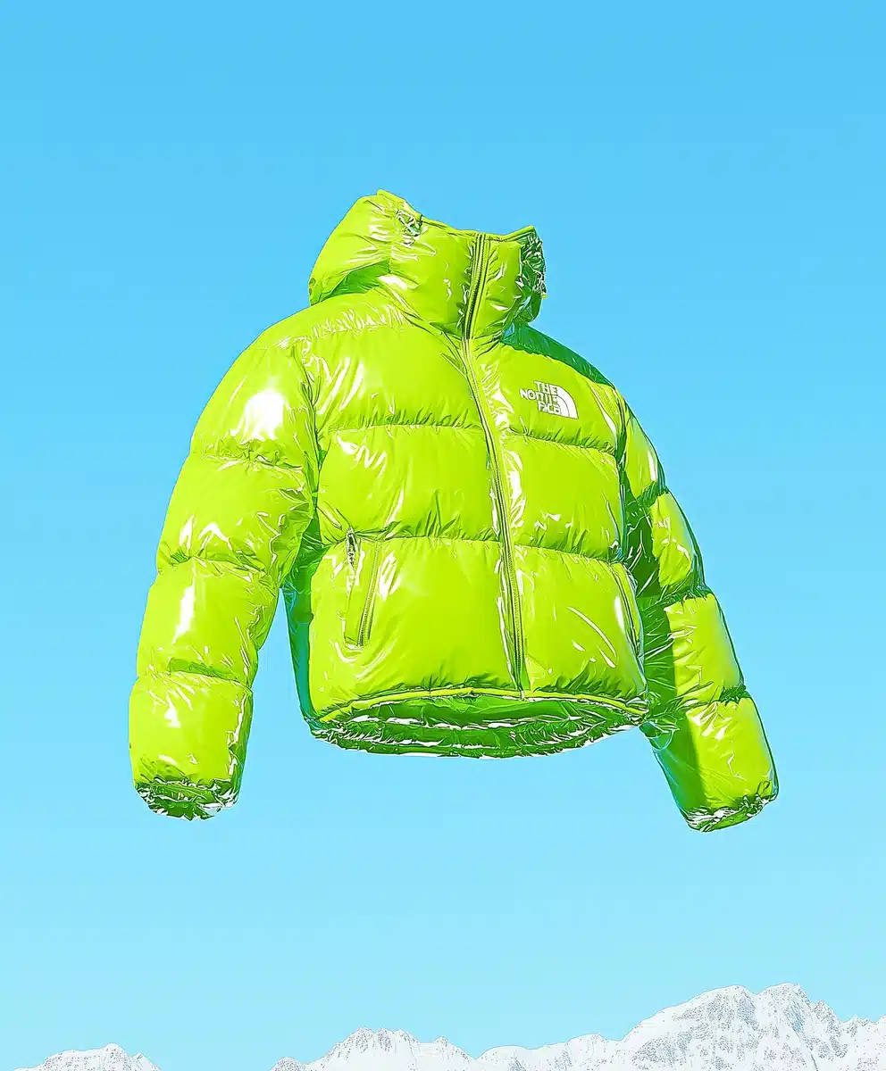 Bean Green Jacket Aerial Midjourney提示词