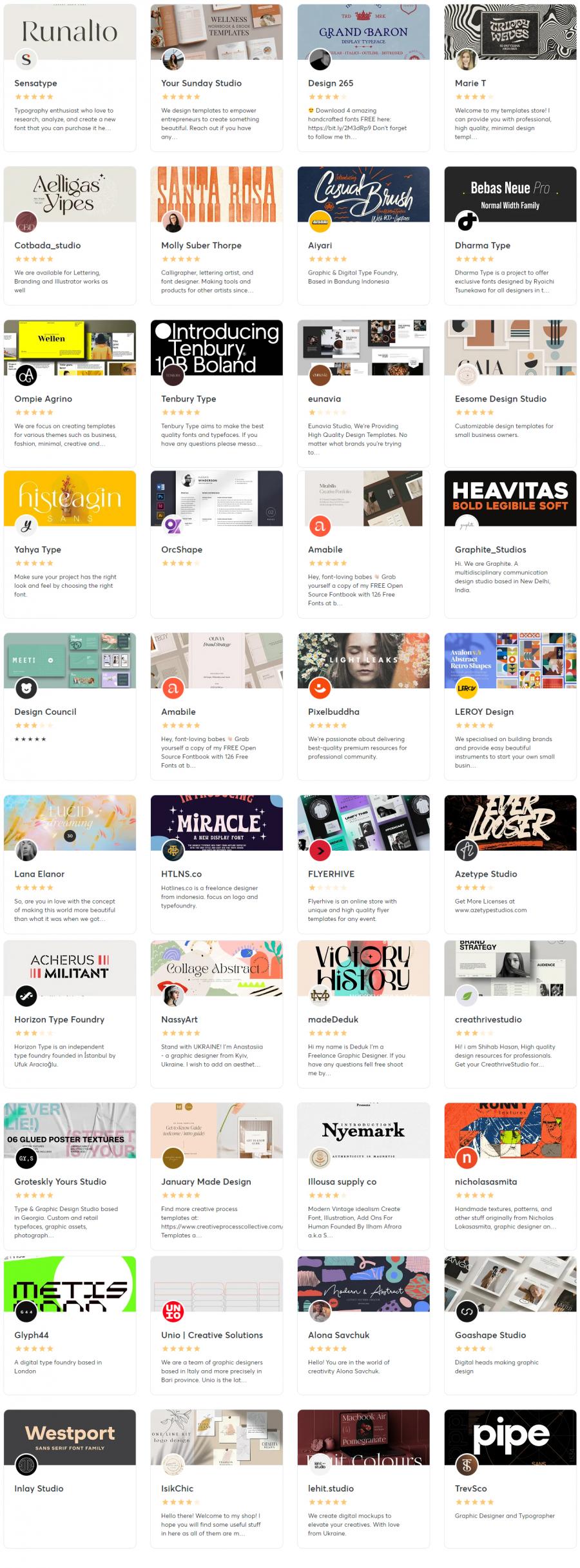 2023年的6月creativemarket.com网站分享价值高达 1000 美元的素材资源打包下载