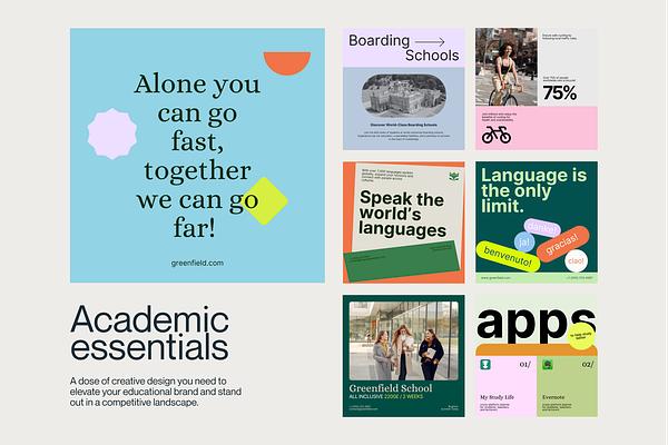Academic Essentials 3 AI. CANVA