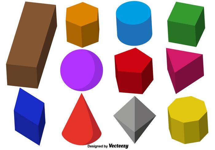 3d棱镜的向量集合