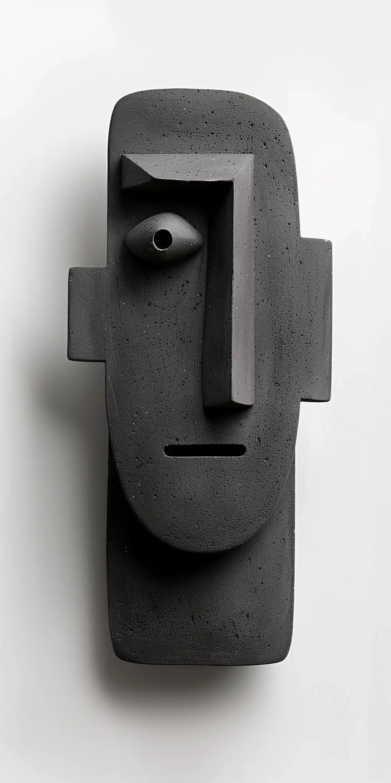 Cubist Face in Wood Midjourney提示词
