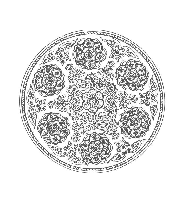 photoshop自定义图形-漂亮复杂的花纹