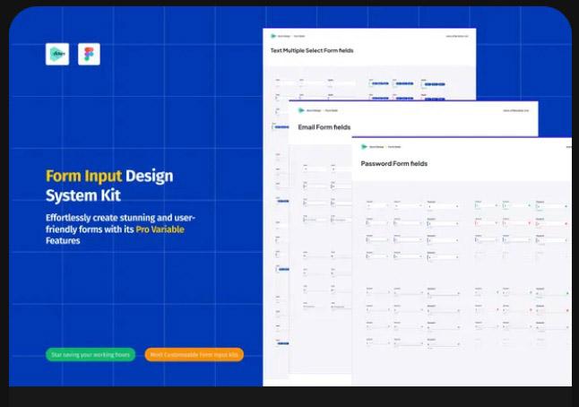 Form Input Design System Kit