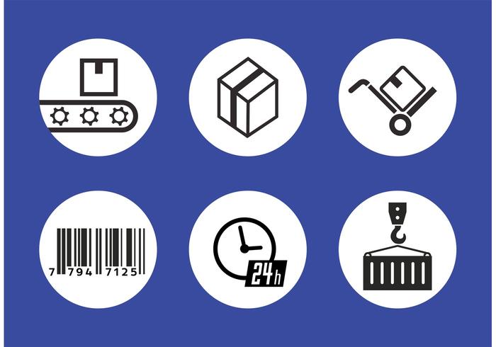 航运矢量图标
