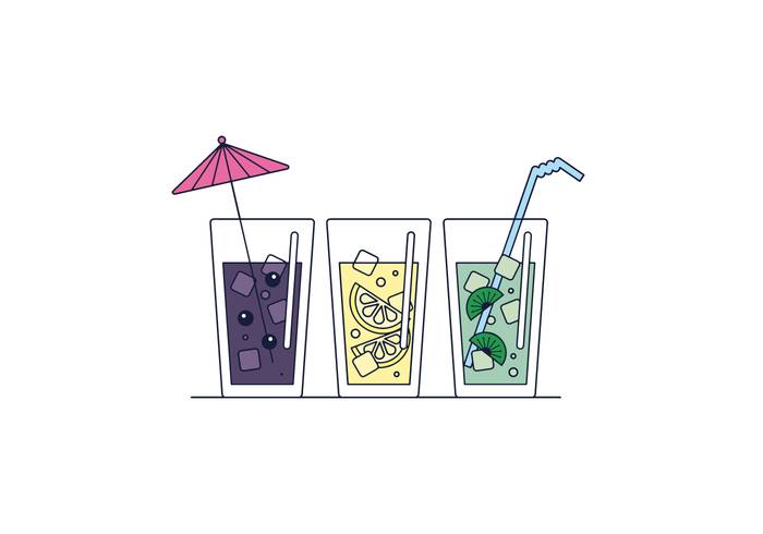 免费果汁矢量
