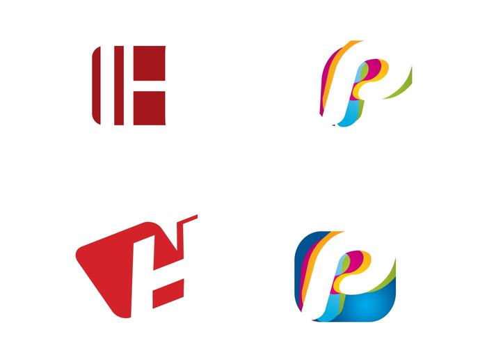 H和P字母标志包