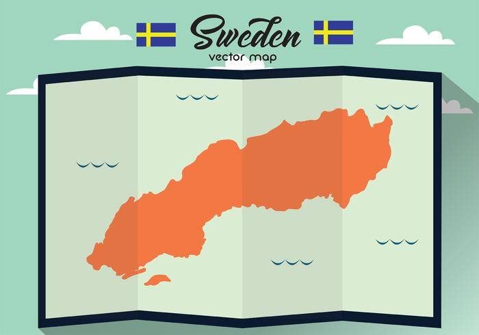 瑞典矢量地图