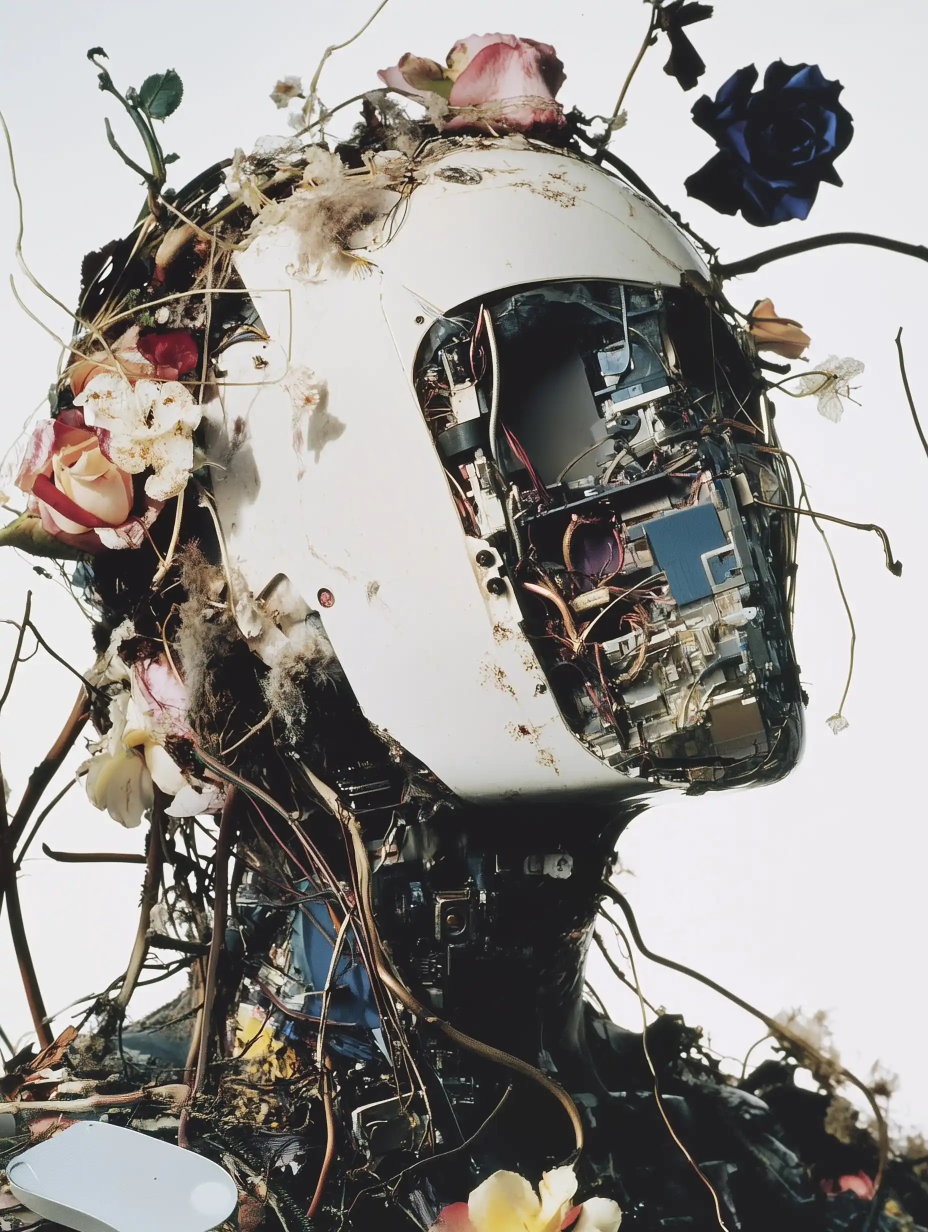 Surreal Tech Still Life Midjourney提示词