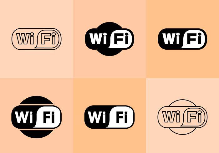 Wifi徽标矢量