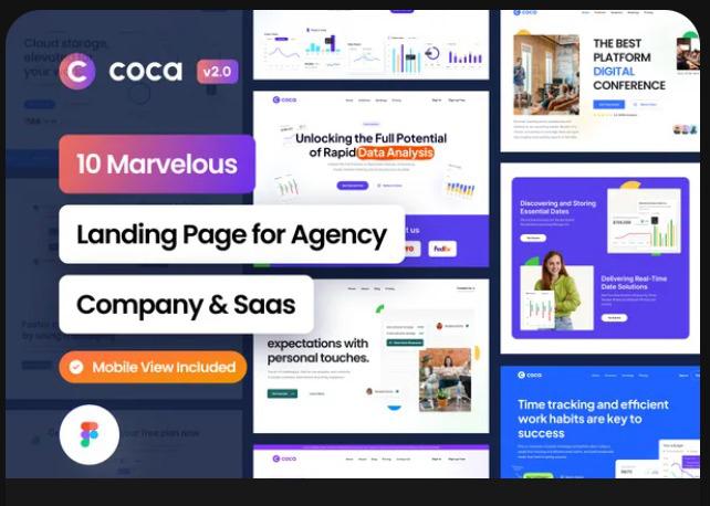 Coca Landing Page Kit V3