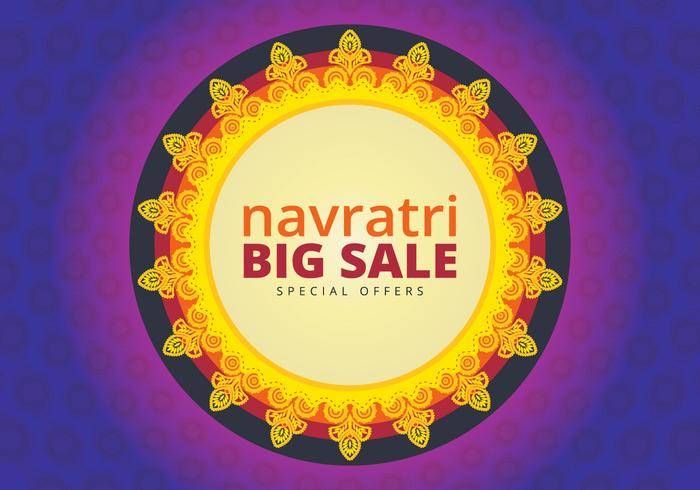 Navratri大销售例证