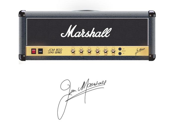 JCM 800吉他放大器矢量