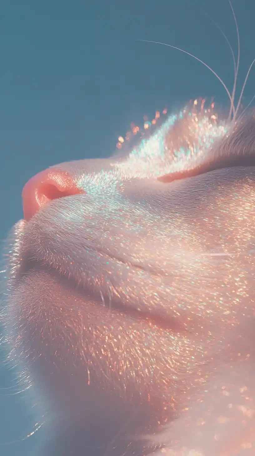 Surreal Imaginative Cat Portrait Midjourney提示词