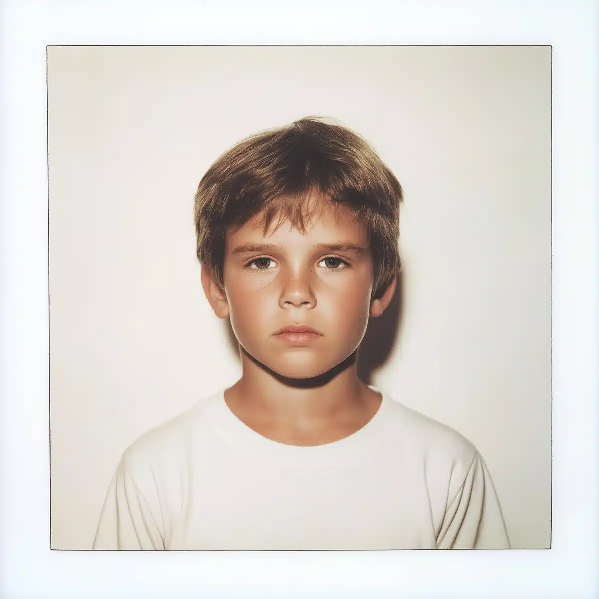 70s Polaroid of Child Midjourney提示词