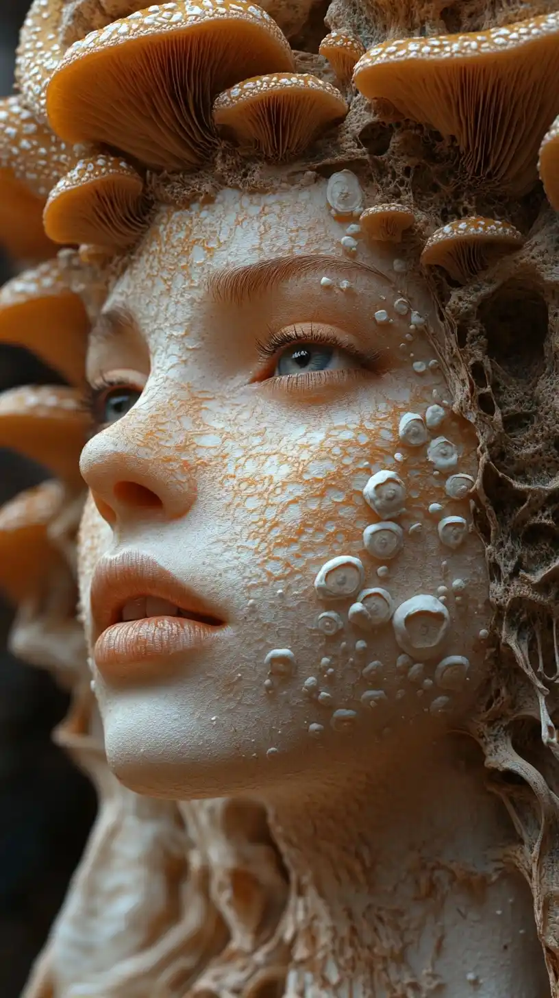Photorealistic Maipilze Fungi Midjourney提示词