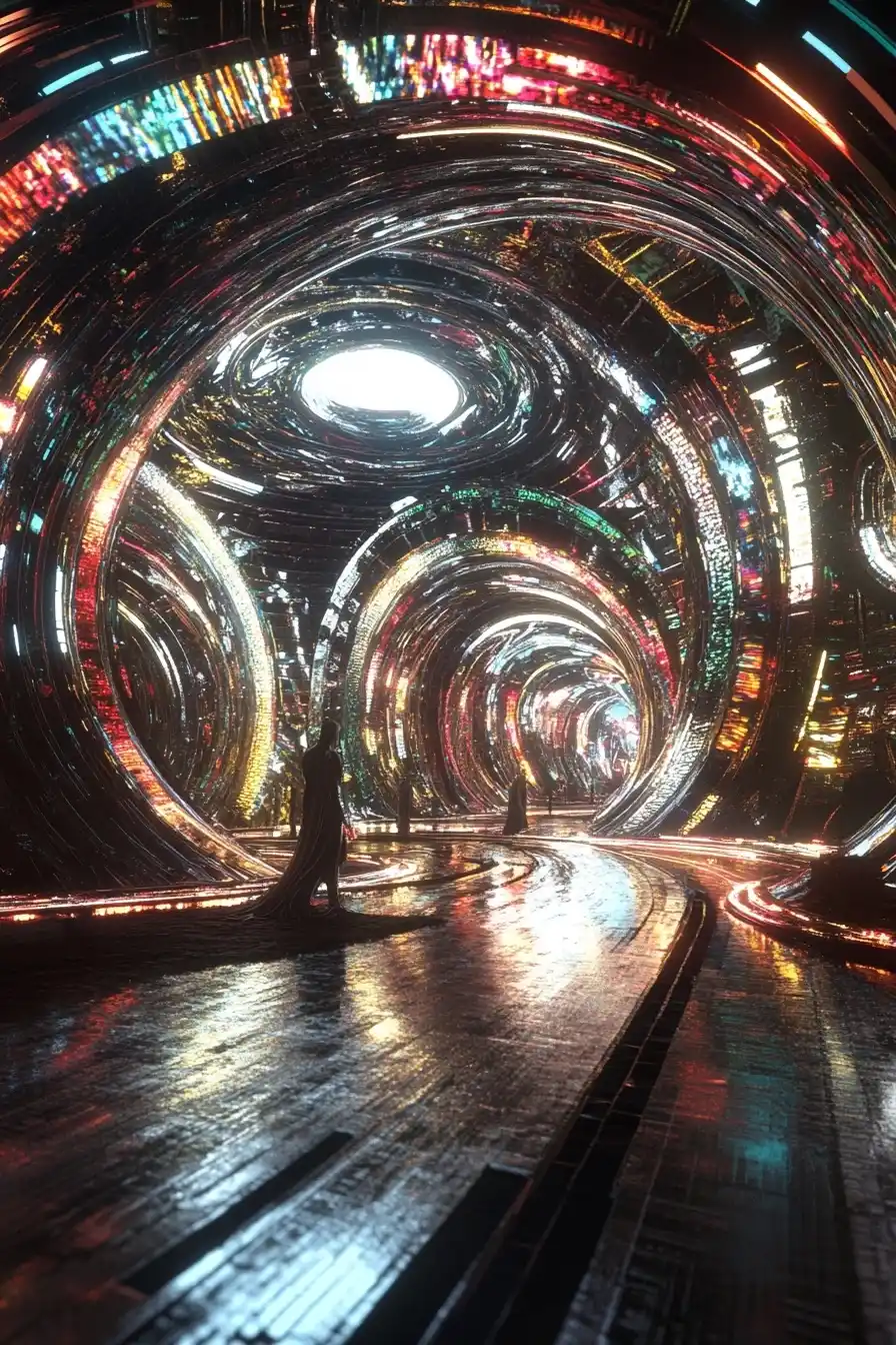 Primordial Entities Constructing Dimensions Midjourney提示词