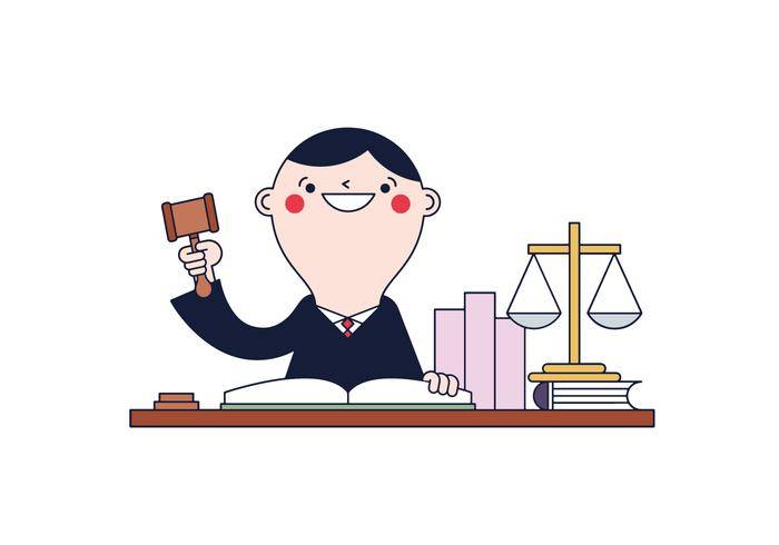 免费法官传染媒介